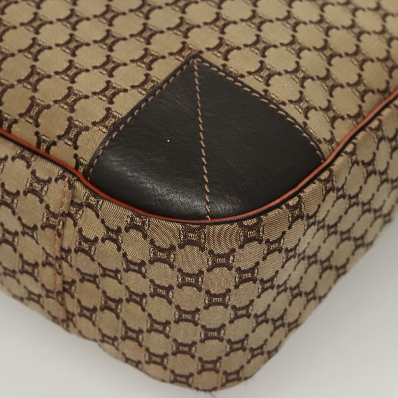 【日本直送】CELINE Macadam 帆布托特包 棕色銀色 正品 HK2513-13