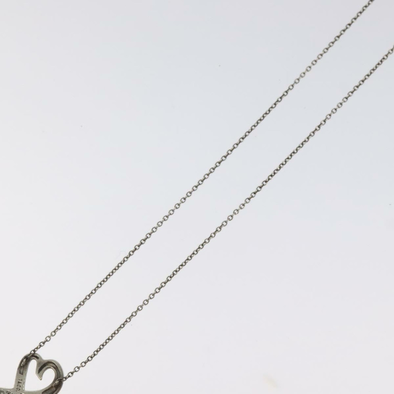 【日本直送】蒂芬妮 (TIFFANY&Co.) 愛心項鍊 Ag925 銀 正品 122405-9
