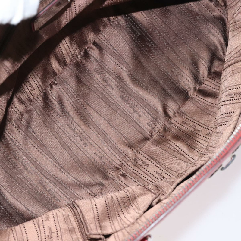 【日本直送】Salvatore Ferragamo 手提包 皮革 粉紅色 銀色 正品 122097-10