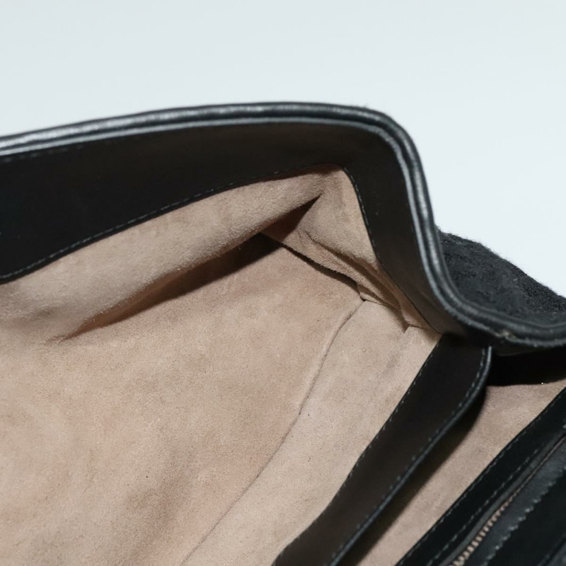 【日本直送】BOTTEGA VENETA 鏈條單肩包 棉質 黑金 正品 sw586-20
