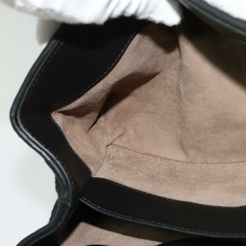 【日本直送】BOTTEGA VENETA 鏈條單肩包 棉質 黑金 正品 sw586-21
