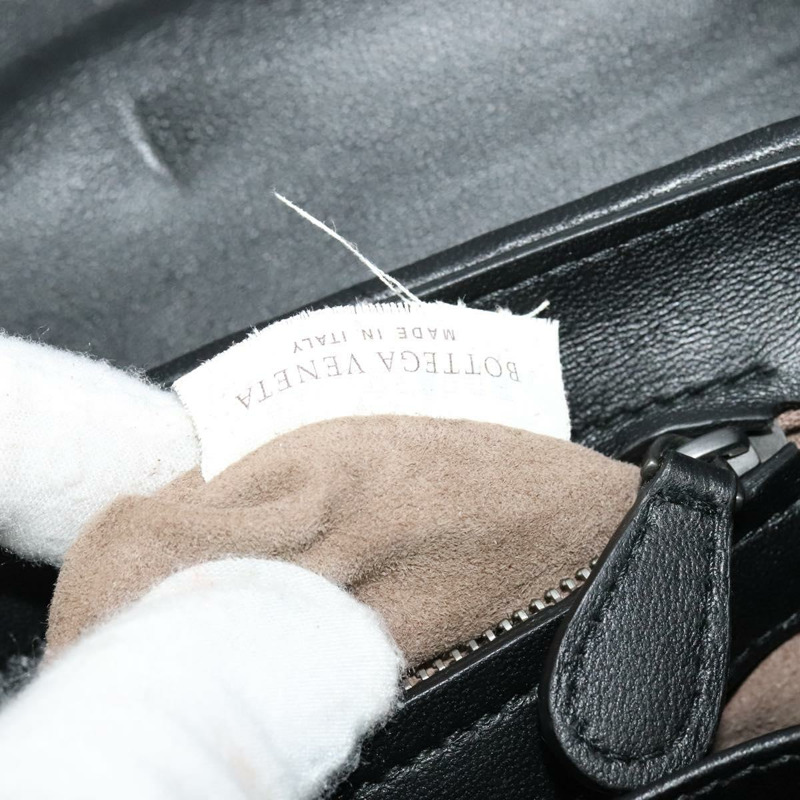 【日本直送】BOTTEGA VENETA 鏈條單肩包 棉質 黑金 正品 sw586-24