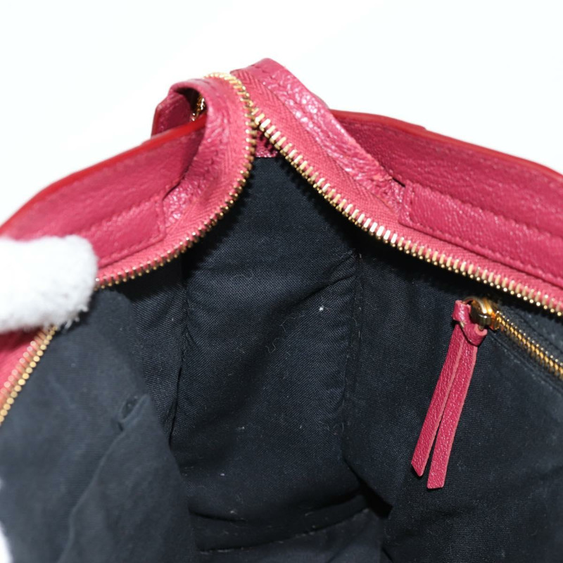 【日本直送】BALENCIAGA 經典金屬邊緣 City S 包皮革紅金 432831 正品 am8323M-21