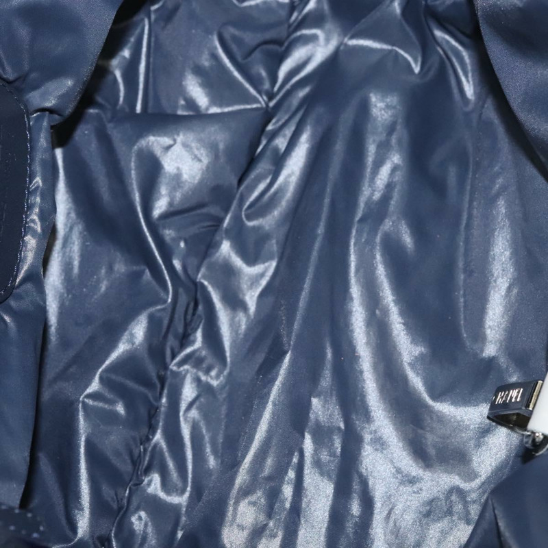 【日本直送】香奈兒 Cococoon 手提包 尼龍 灰色 銀色 CC 標誌 正品 123385-9