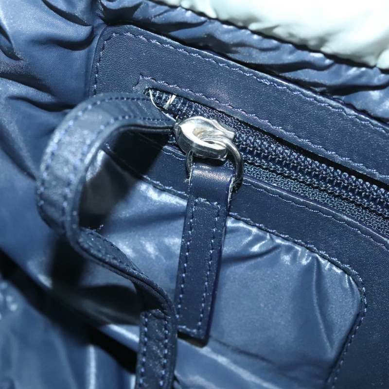 【日本直送】香奈兒 Cococoon 手提包 尼龍 灰色 銀色 CC 標誌 正品 123385-24