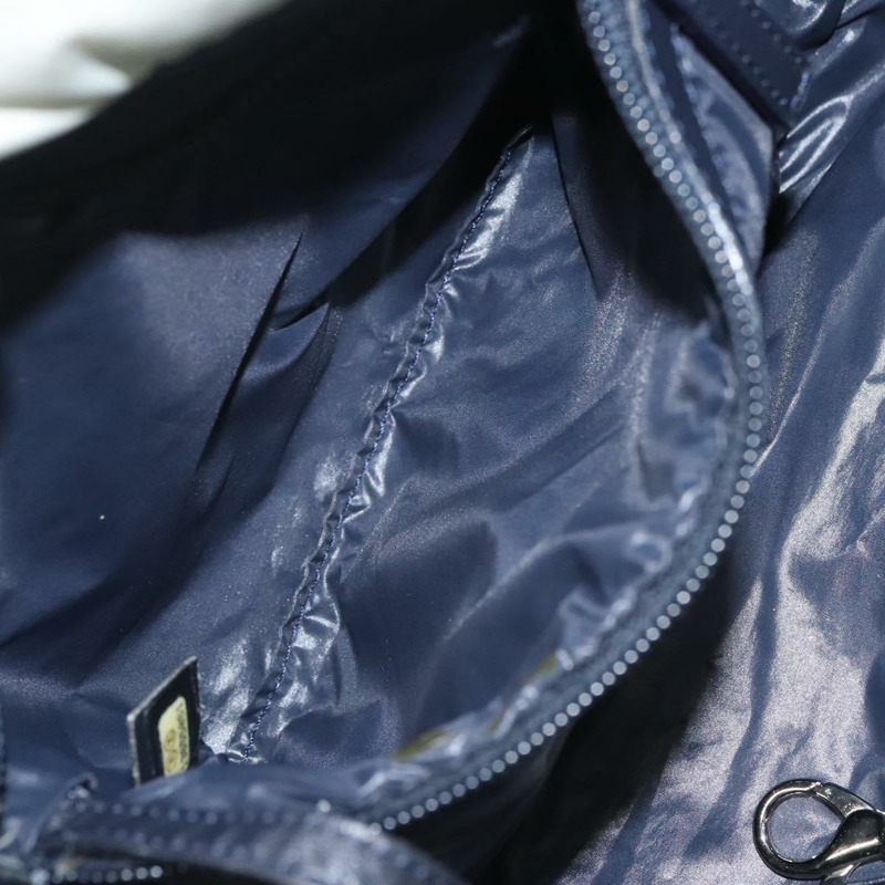 【日本直送】香奈兒 Cococoon 手提包 尼龍 灰色 銀色 CC 標誌 正品 123385-25