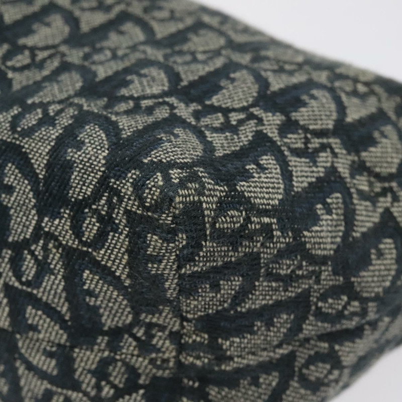 【日本直送】Christian Dior Trotter 帆布手提包 海軍藍金色 正品 124428-8