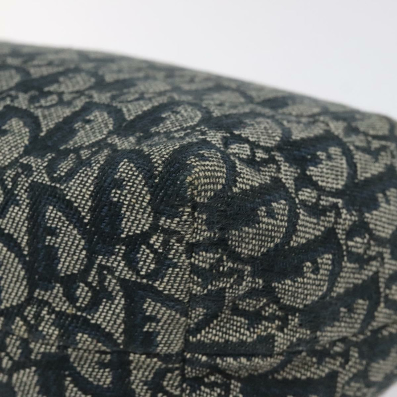 【日本直送】Christian Dior Trotter 帆布手提包 海軍藍金色 正品 124428-14