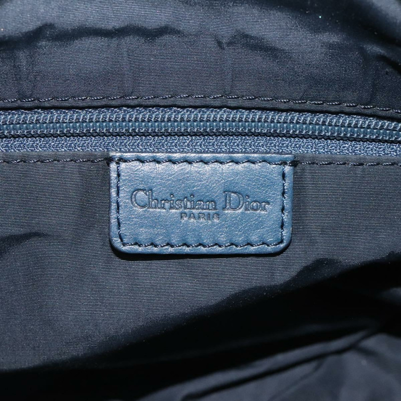 【日本直送】Christian Dior Trotter 帆布手提包 海軍藍金色 正品 124428-16