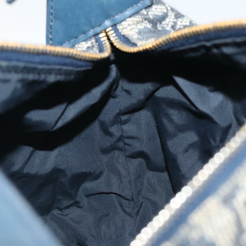 【日本直送】Christian Dior Trotter 帆布手提包 海軍藍金色 正品 124428-18