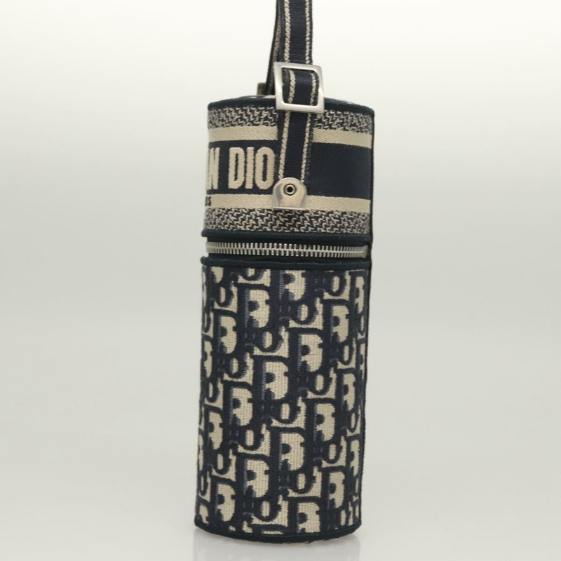 【日本直送】Christian Dior Oblique 香水盒配件包帆布海軍藍正品 124067-2