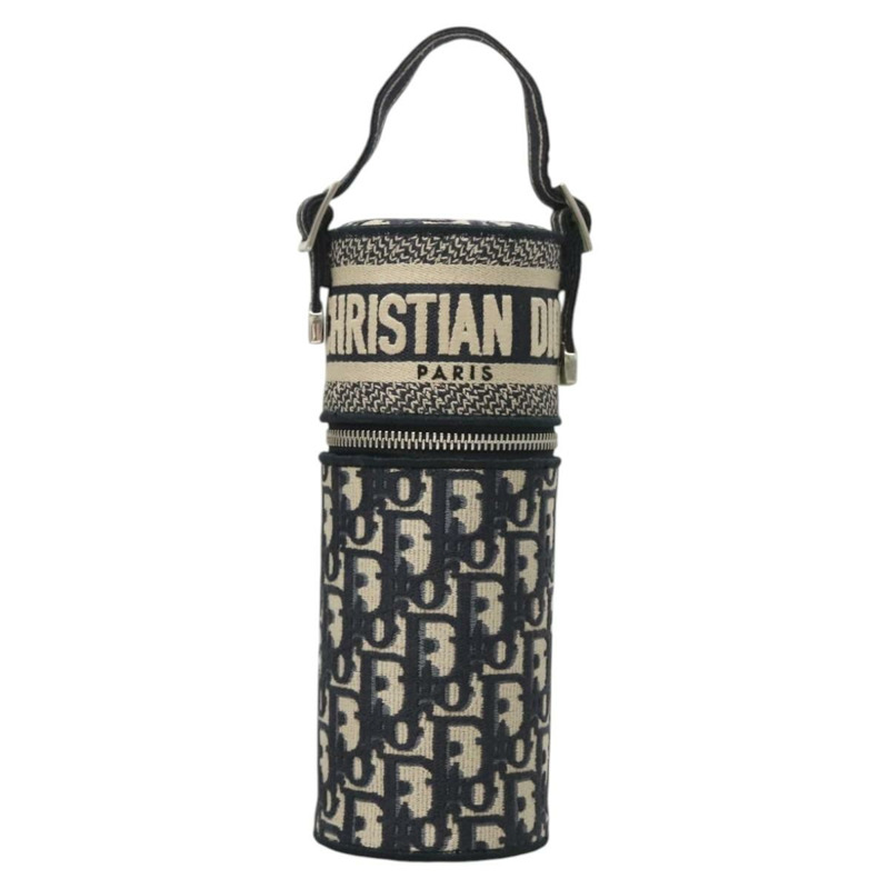 【日本直送】Christian Dior Oblique 香水盒配件包帆布海軍藍正品 124067-12