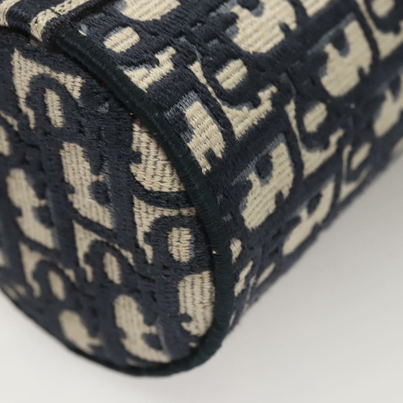【日本直送】Christian Dior Oblique 香水盒配件包帆布海軍藍正品 124067-15