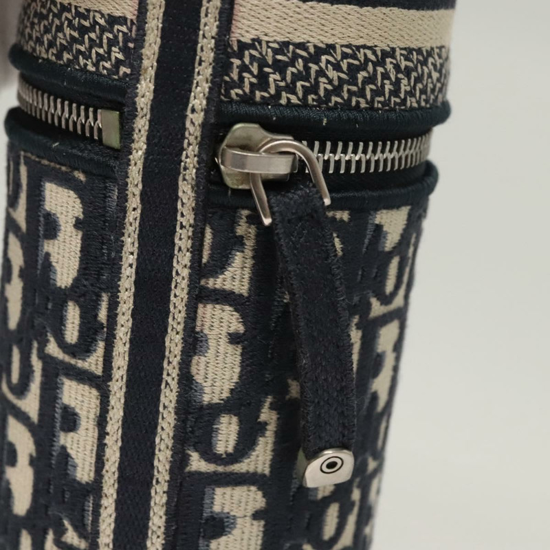 【日本直送】Christian Dior Oblique 香水盒配件包帆布海軍藍正品 124067-16