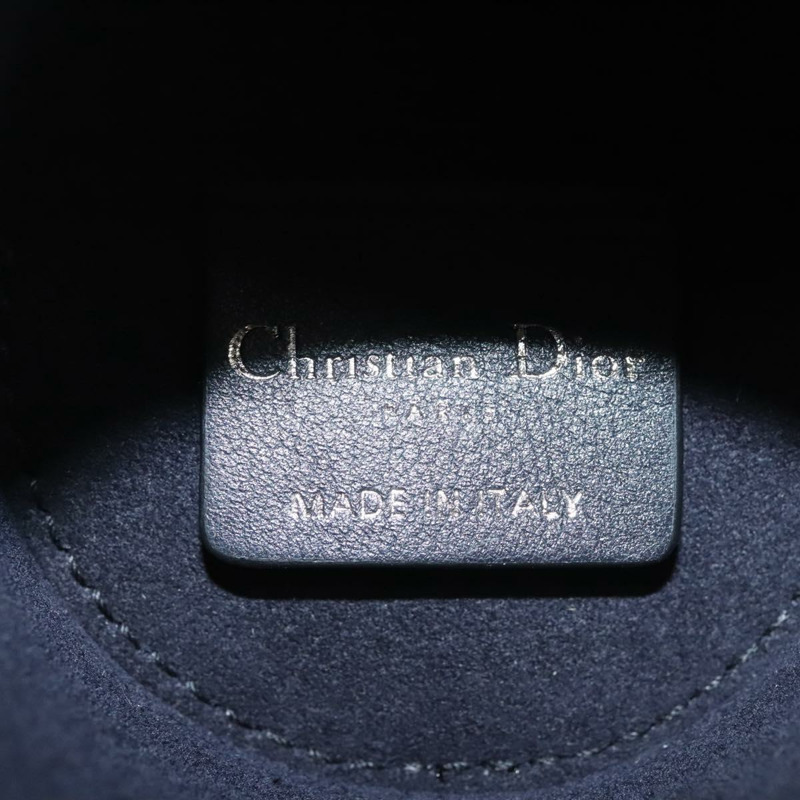 【日本直送】Christian Dior Oblique 香水盒配件包帆布海軍藍正品 124067-17