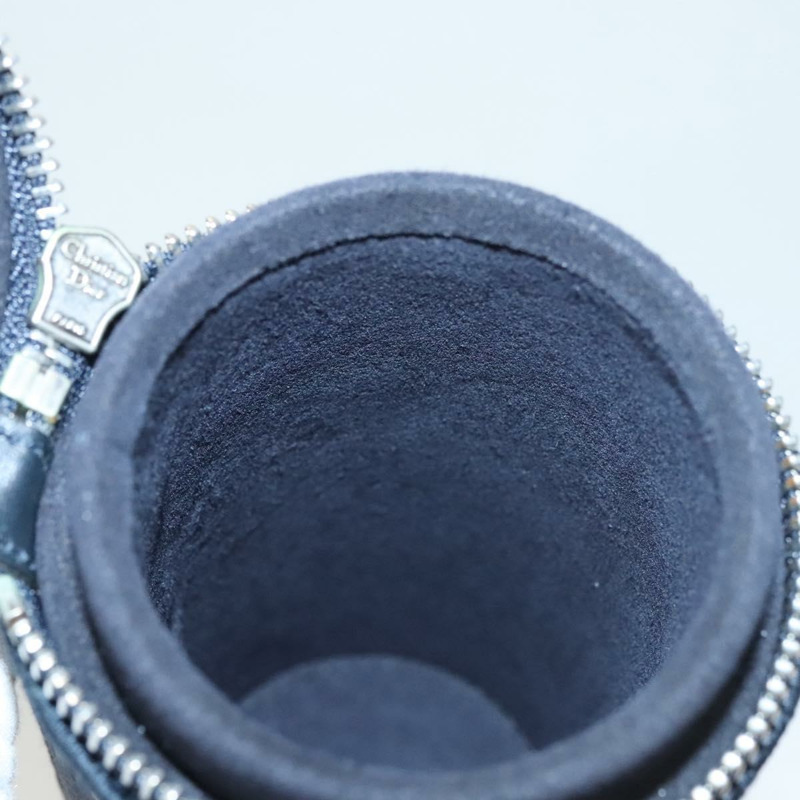【日本直送】Christian Dior Oblique 香水盒配件包帆布海軍藍正品 124067-18