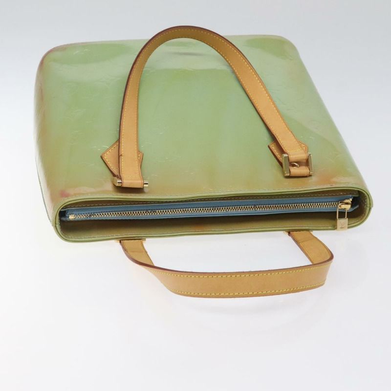 【日本直送】路易威登 Monogram Vernis Houston 手提包 淡藍色 M91005 LV 授權 125211-5