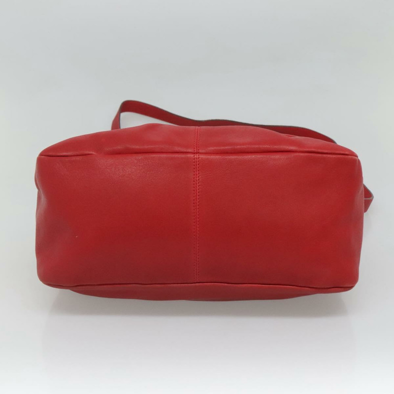 【日本直送】Salvatore Ferragamo 手提包 皮革 2 用 紅色 金色 正品 125303-4