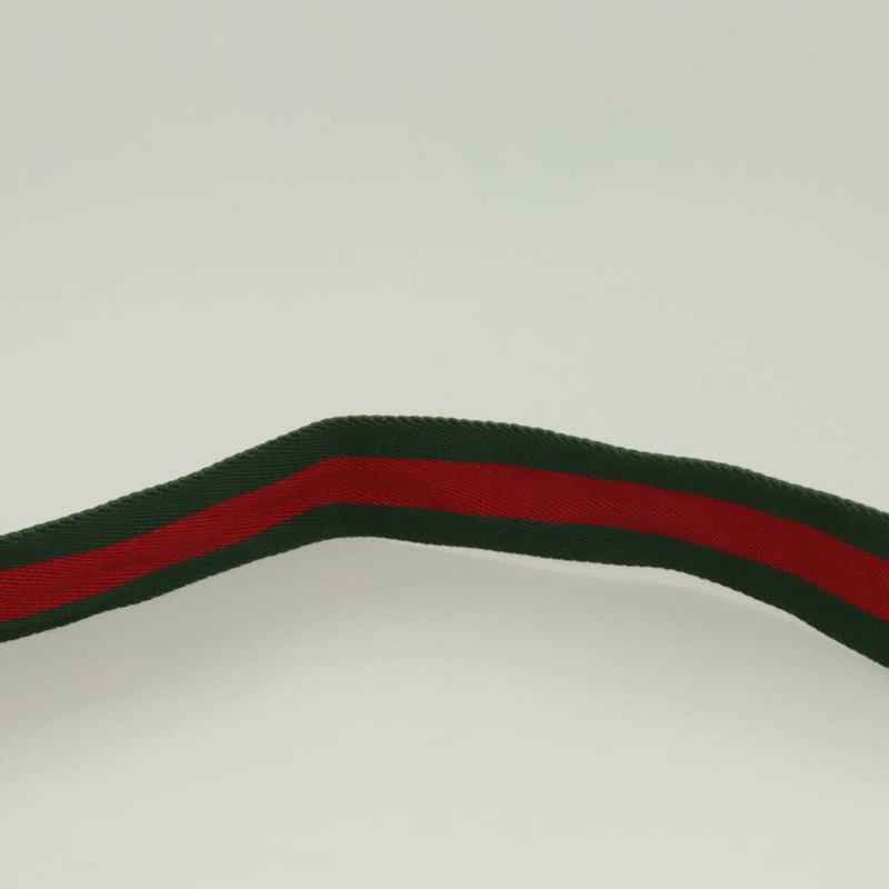 【日本直送】GUCCI GG 帆布織帶雪莉線單肩包米色綠紅色 189751 正品 am8390-13