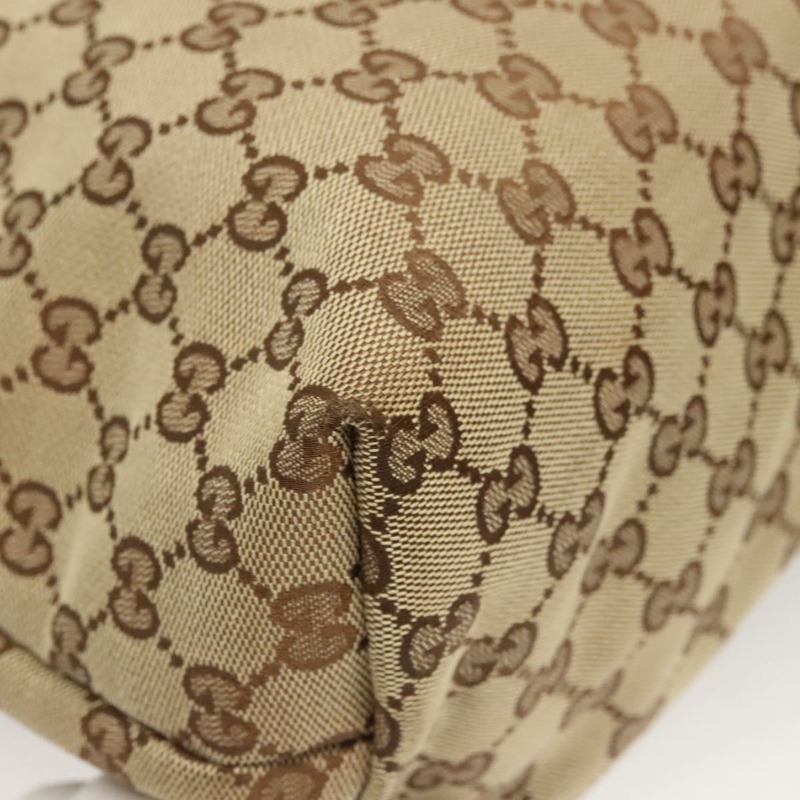 【日本直送】GUCCI GG 帆布織帶雪莉線單肩包米色綠紅色 189751 正品 am8390-15