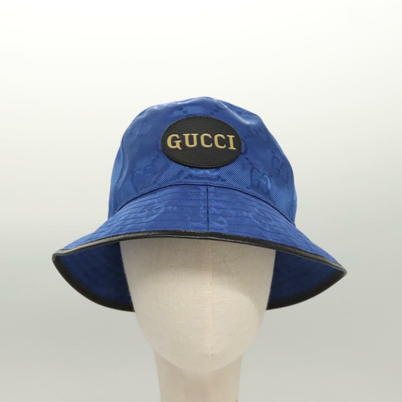 【日本直送】GUCCI GG 帆布 Off The Grid 漁夫帽 M 藍色 627115 正品 am8448-1
