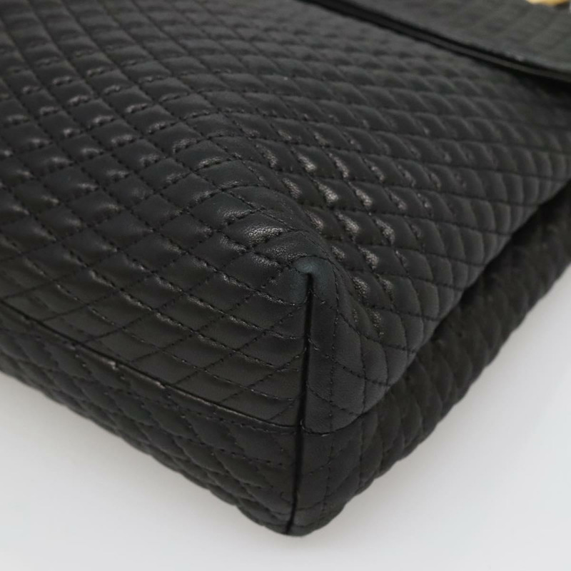 【日本直送】BALLY 手提包 皮革 黑色 金色 正品 BA2236-8