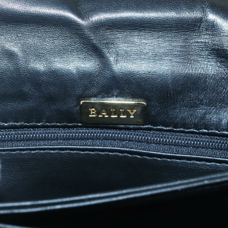 【日本直送】BALLY 手提包 皮革 黑色 金色 正品 BA2236-9