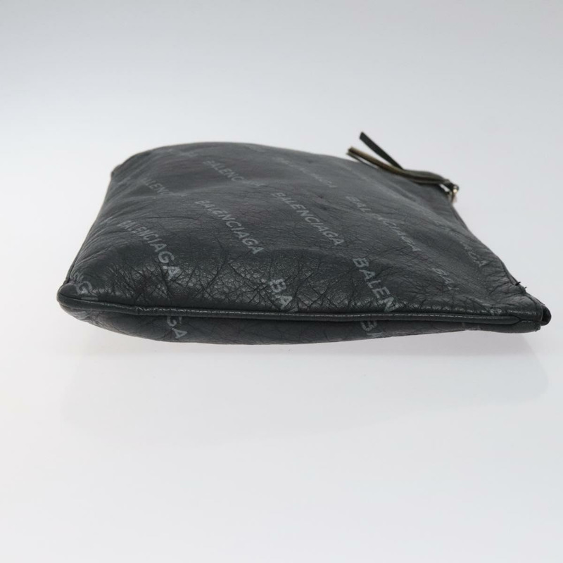 【日本直送】BALENCIAGA 手拿包 皮革 黑色 506794 正品 hk2621-2