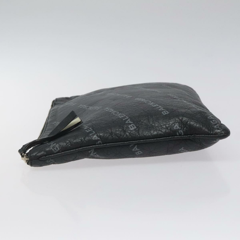 【日本直送】BALENCIAGA 手拿包 皮革 黑色 506794 正品 hk2621-3