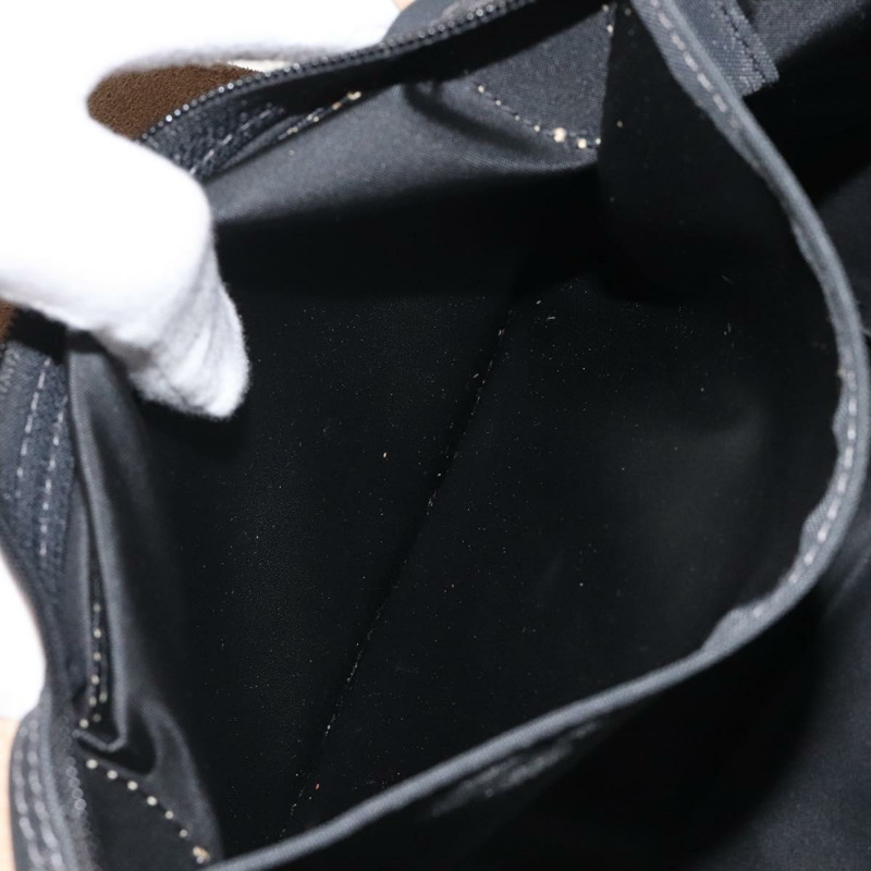 【日本直送】LONGCHAMP 手提包 尼龍皮革 灰色 金色 正品 124565-19