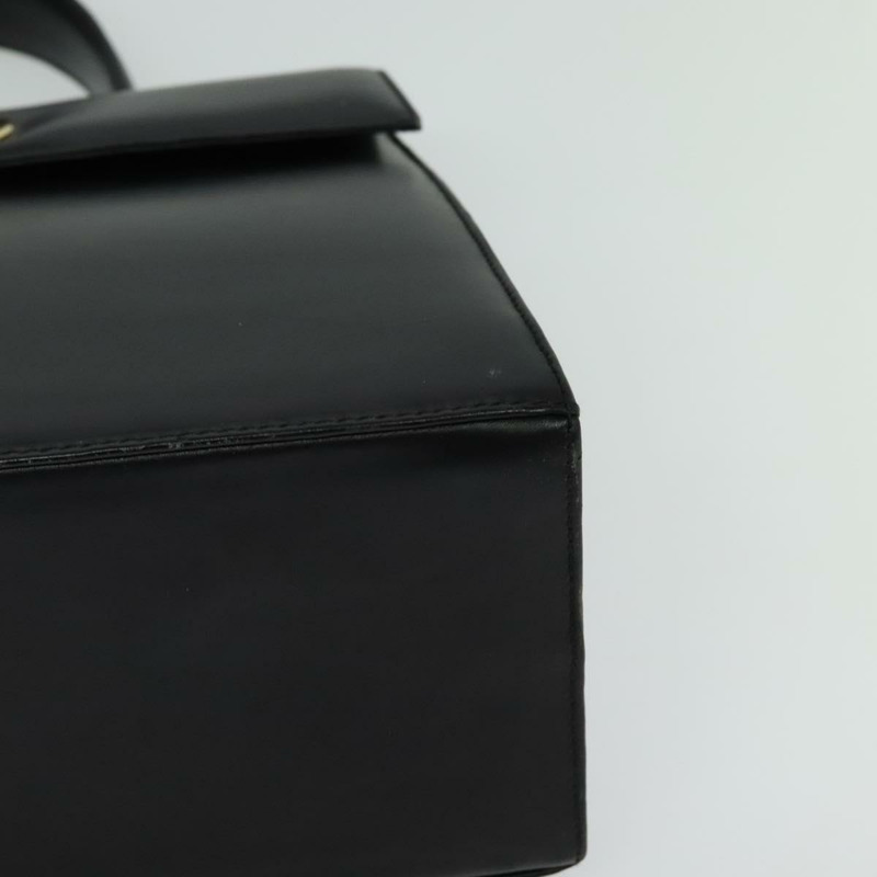 【日本直送】Salvatore Ferragamo Gancini 手提包 皮革 2 款 黑色 金色 正品 125372-13