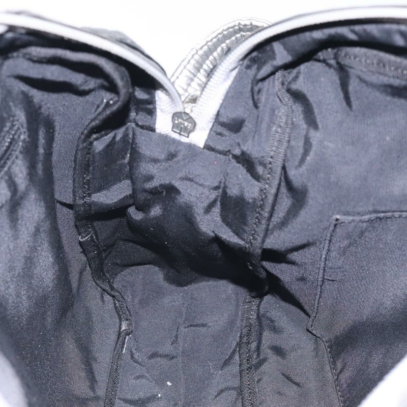 【日本直送】香奈兒 Unlimited 肩背包 尼龍 銀色 CC Auth 123569-17