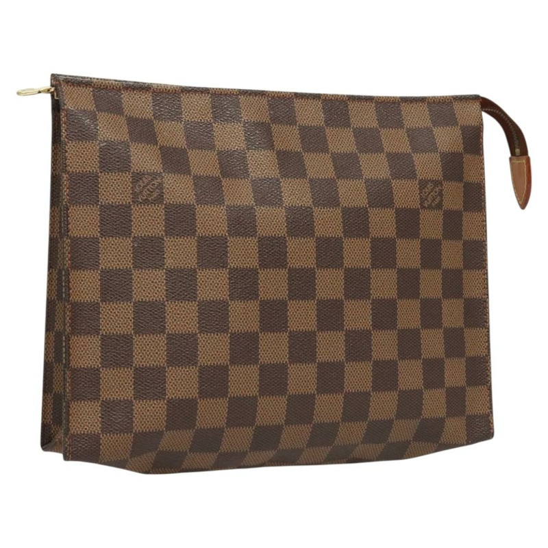 【日本直送】路易威登 Damier Ebene Poche 廁所 26 袋 N47543 LV 正品 MX437-0