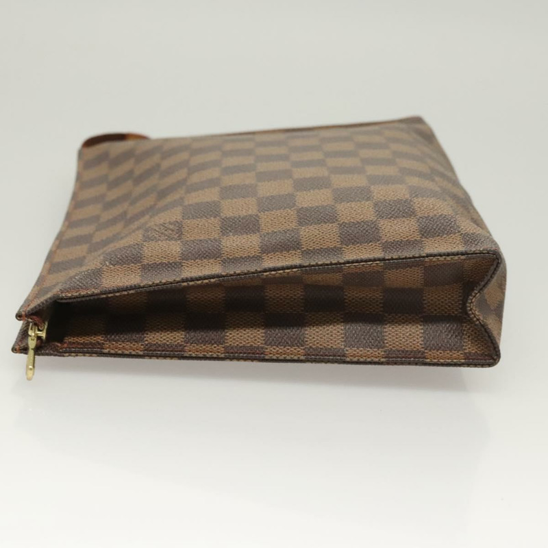 【日本直送】路易威登 Damier Ebene Poche 廁所 26 袋 N47543 LV 正品 MX437-2