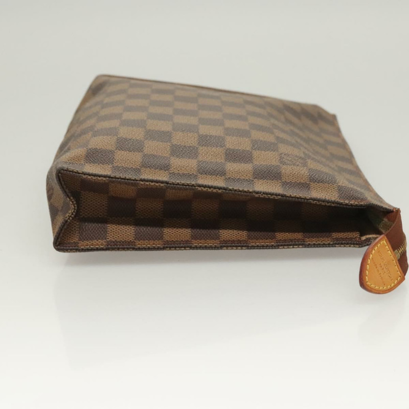 【日本直送】路易威登 Damier Ebene Poche 廁所 26 袋 N47543 LV 正品 MX437-3