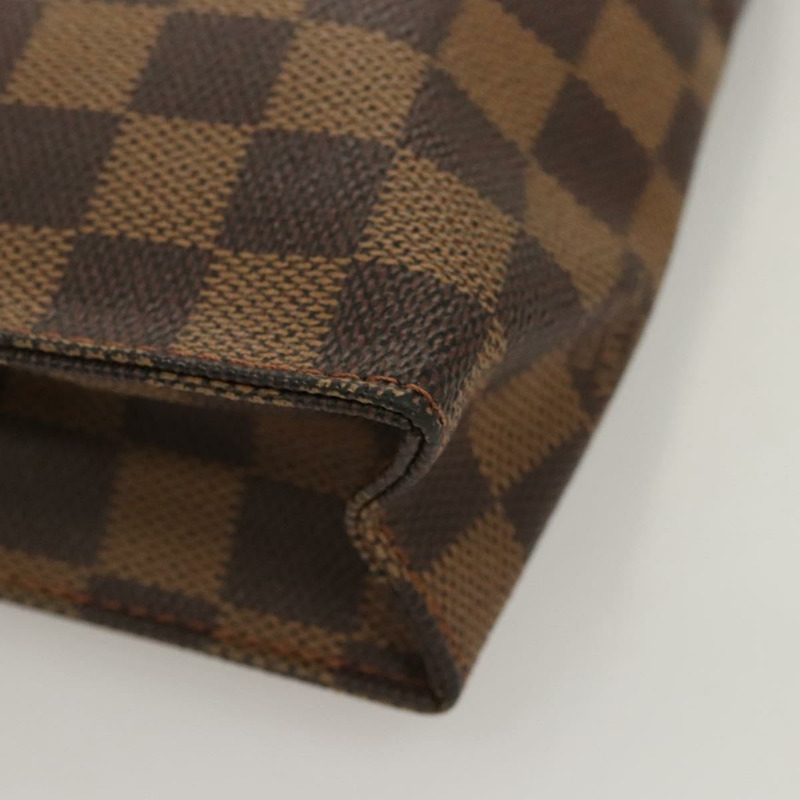 【日本直送】路易威登 Damier Ebene Poche 廁所 26 袋 N47543 LV 正品 MX437-6