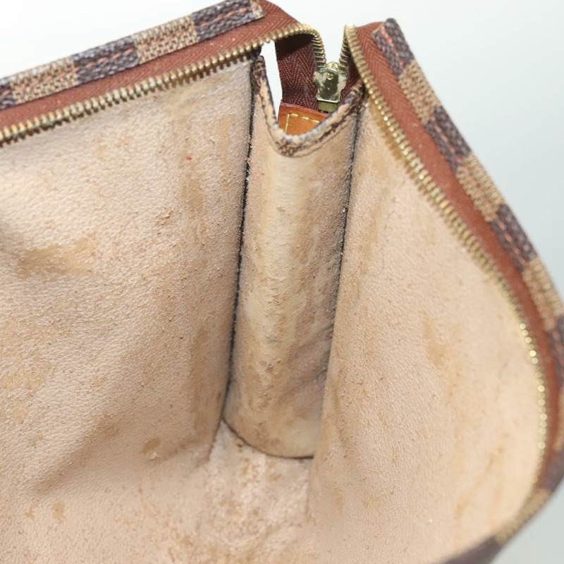 【日本直送】路易威登 Damier Ebene Poche 廁所 26 袋 N47543 LV 正品 MX437-10