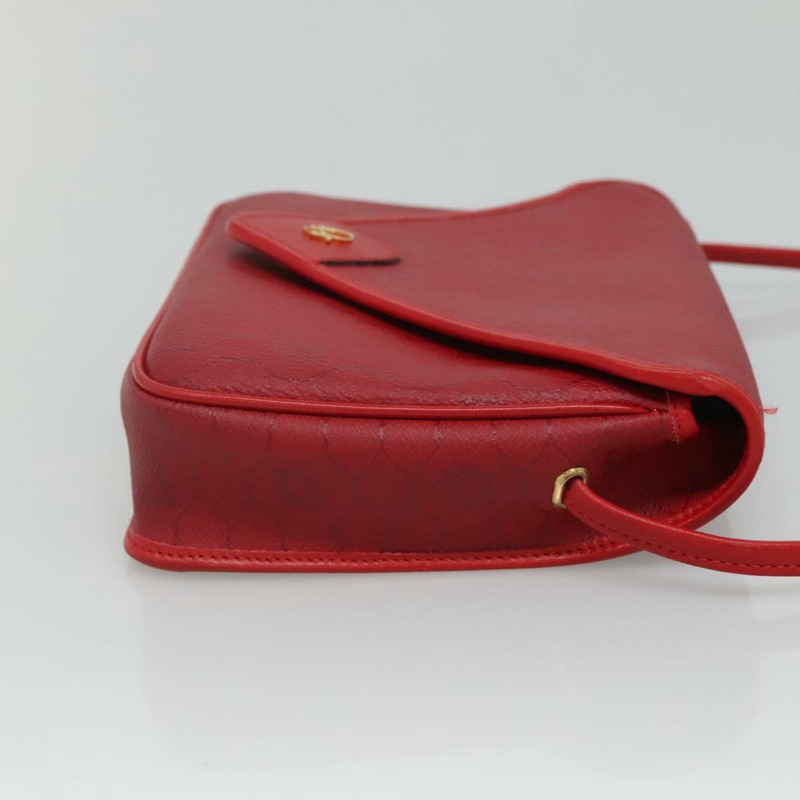 【日本直送】Christian Dior 單肩包 PVC 紅金 Authentic 124681-3