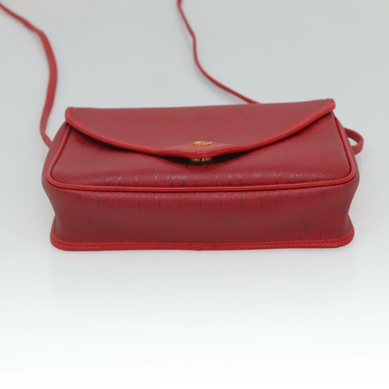 【日本直送】Christian Dior 單肩包 PVC 紅金 Authentic 124681-8