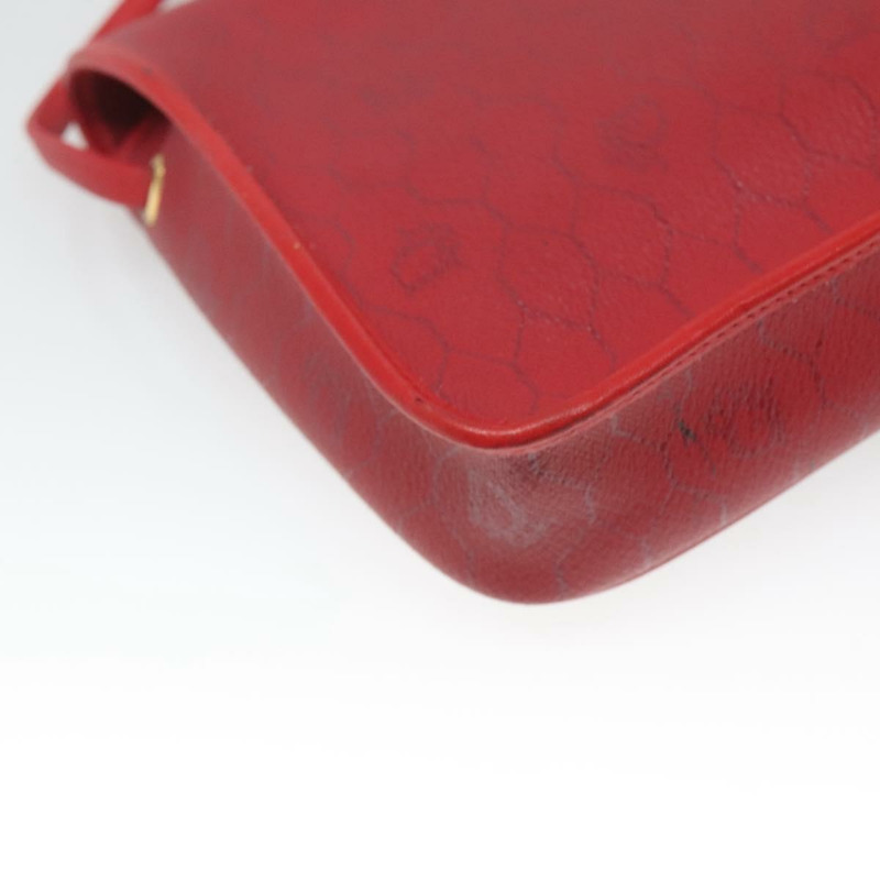 【日本直送】Christian Dior 單肩包 PVC 紅金 Authentic 124681-12