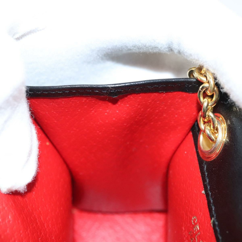 【日本直送】CELINE 鏈條手提包 絨面革 綠色 金色 正品 BD2160-18