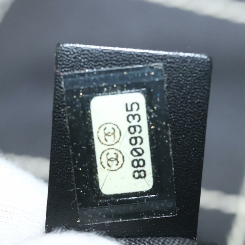 【日本直送】香奈兒 Choco Bar Line 手袋 帆布 黑色 CC 正品 SW800-10