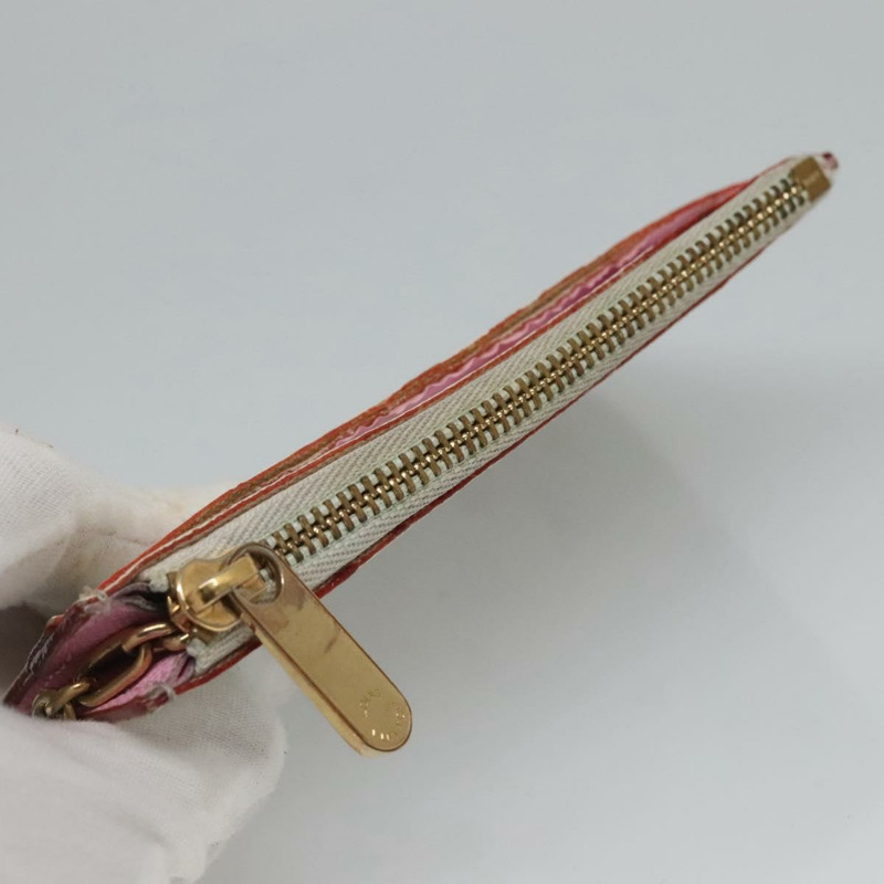 【日本直送】路易威登 Monogram 多色 Pochette Cles NM 白色 M93734 LV 授權 BD2068-4