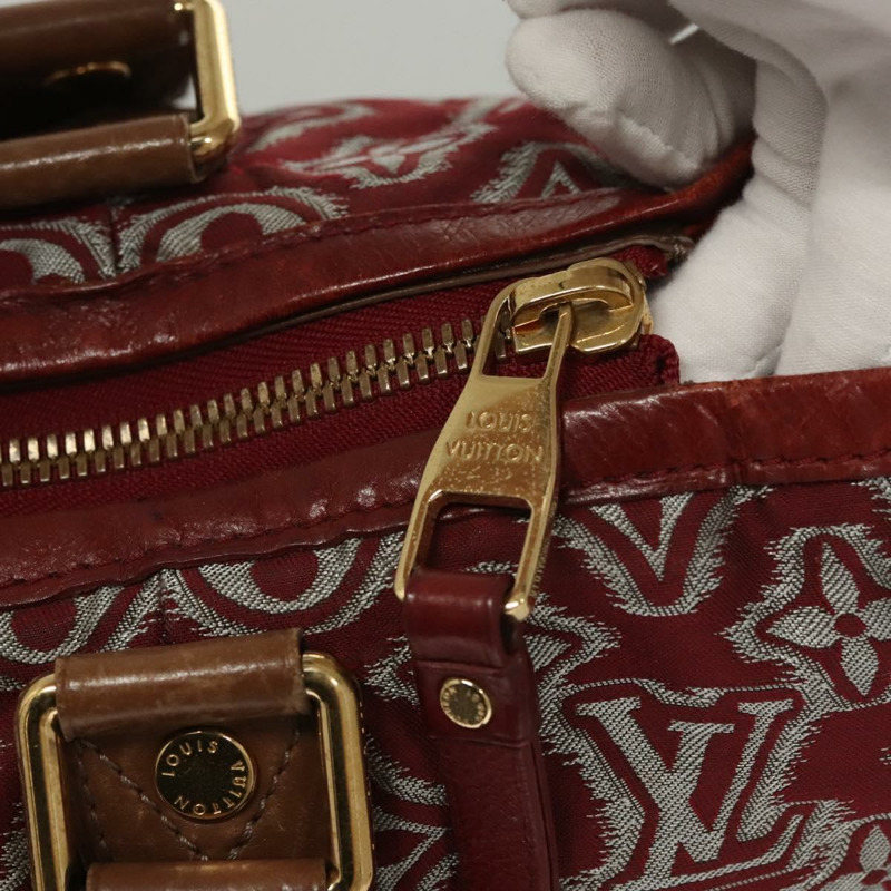 【日本直送】路易威登 Monogram Jaguar 飛行員手提包波爾多紅 M40384 LV 授權 bs26320-8