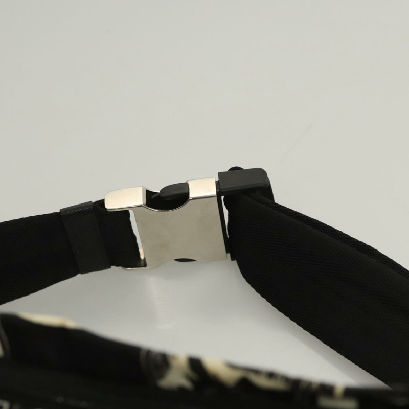 【日本直送】PRADA 單肩包 尼龍 黑色 銀色 正品 125913-7