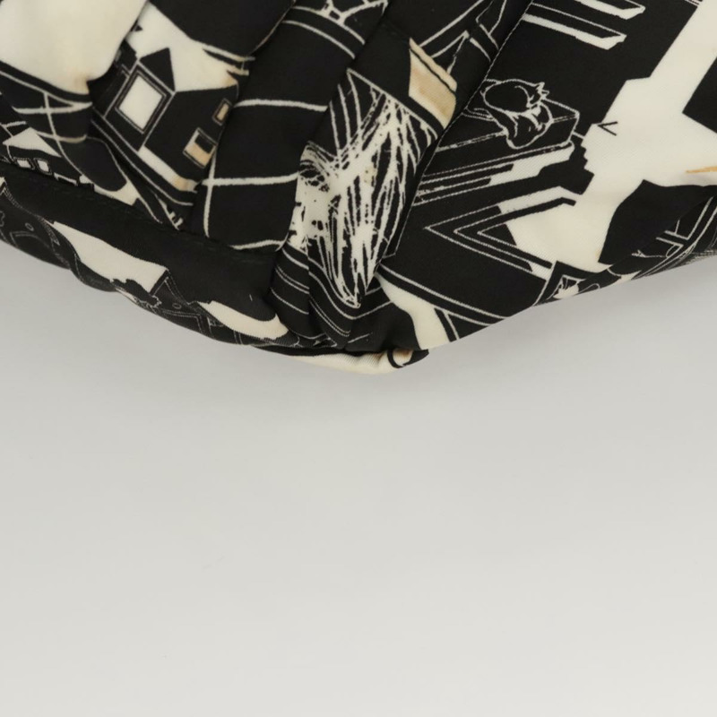 【日本直送】PRADA 單肩包 尼龍 黑色 銀色 正品 125913-13