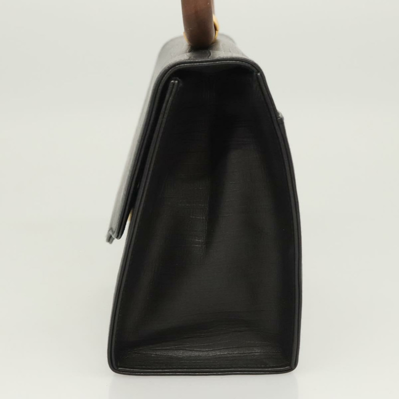 【日本直送】BALLY 手提包 皮革 黑金 正品 126005-2