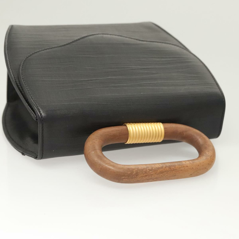 【日本直送】BALLY 手提包 皮革 黑色 金色 正品 126005-5