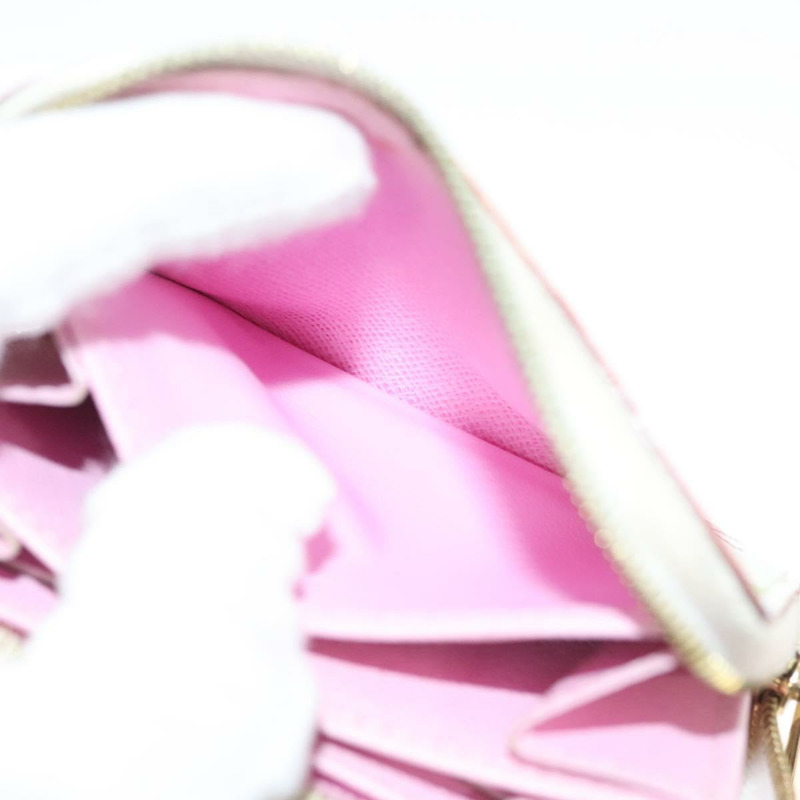 【日本直送】路易威登 Monogram Multicolor Zippy 零錢包 白色 M93741 LV Auth 121210-17