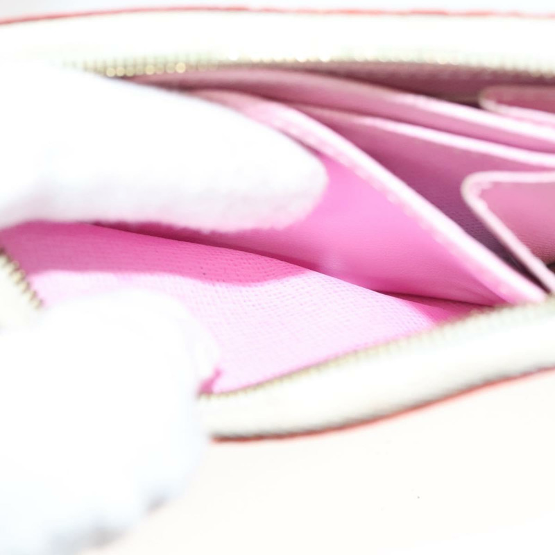 【日本直送】路易威登 Monogram Multicolor Zippy 零錢包 白色 M93741 LV Auth 121210-18